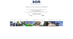 Desktop Screenshot of dom-immobilien.de